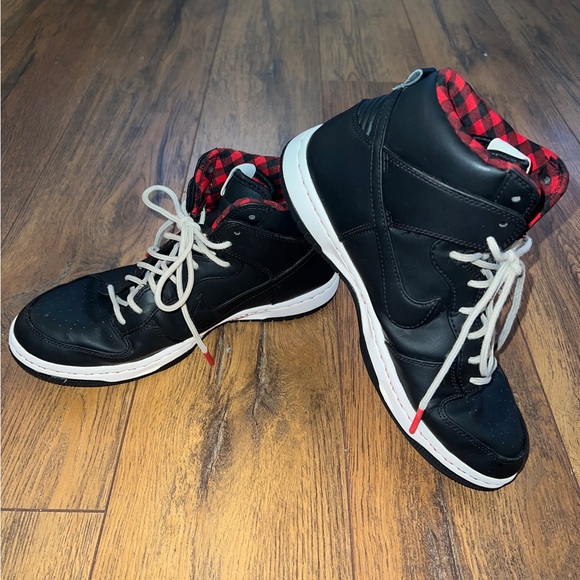 Nike Dunk Ultra Rain Black Plaid Size 8 - Picture 6 of 10